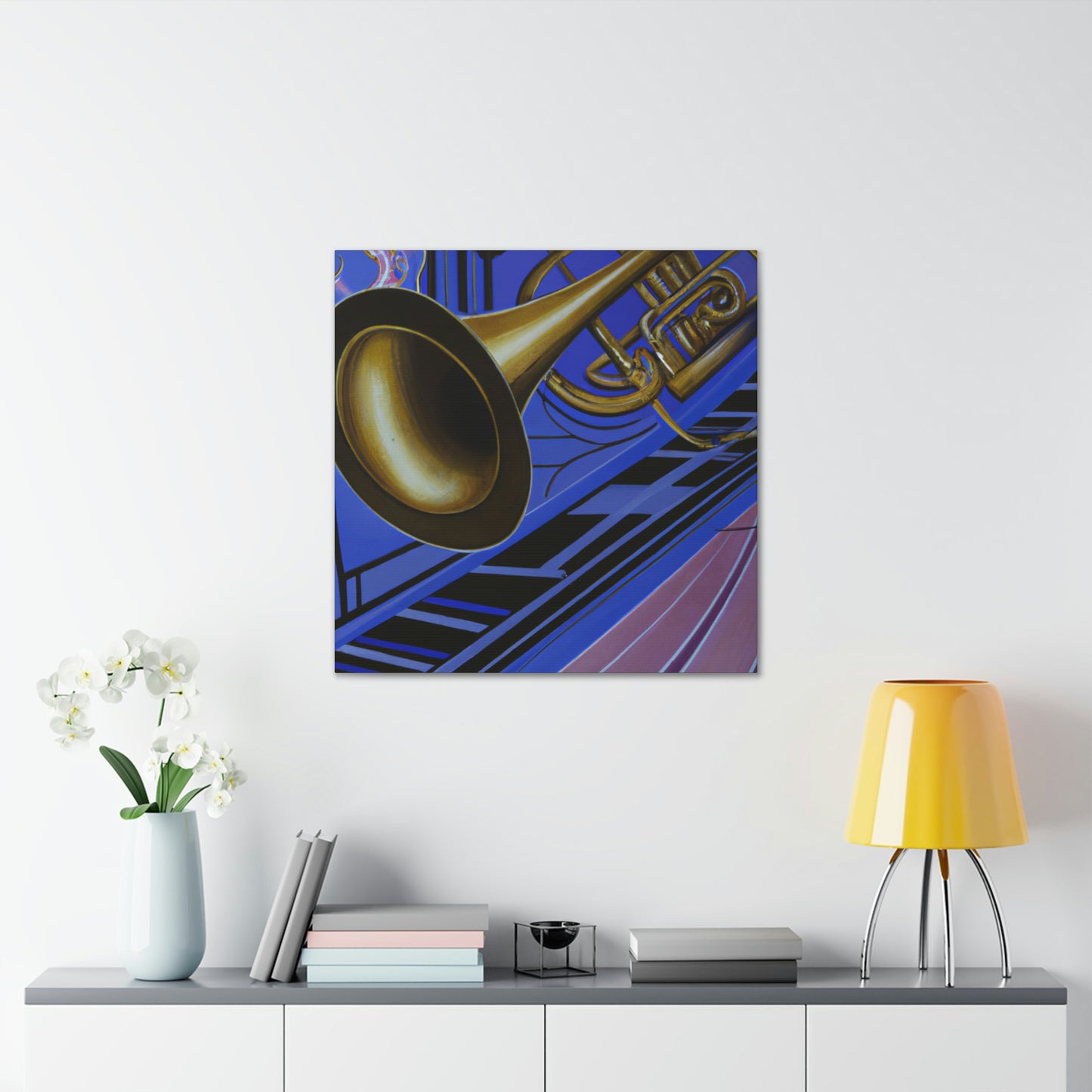 Sonic Summer Trumpet. - Canvas