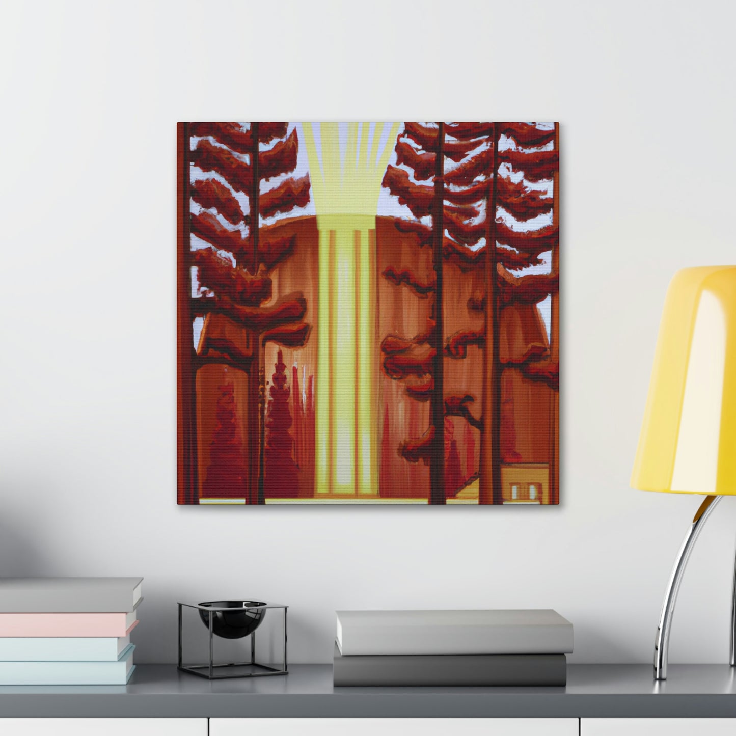 "Redwood Reverie 1920s" - Canvas