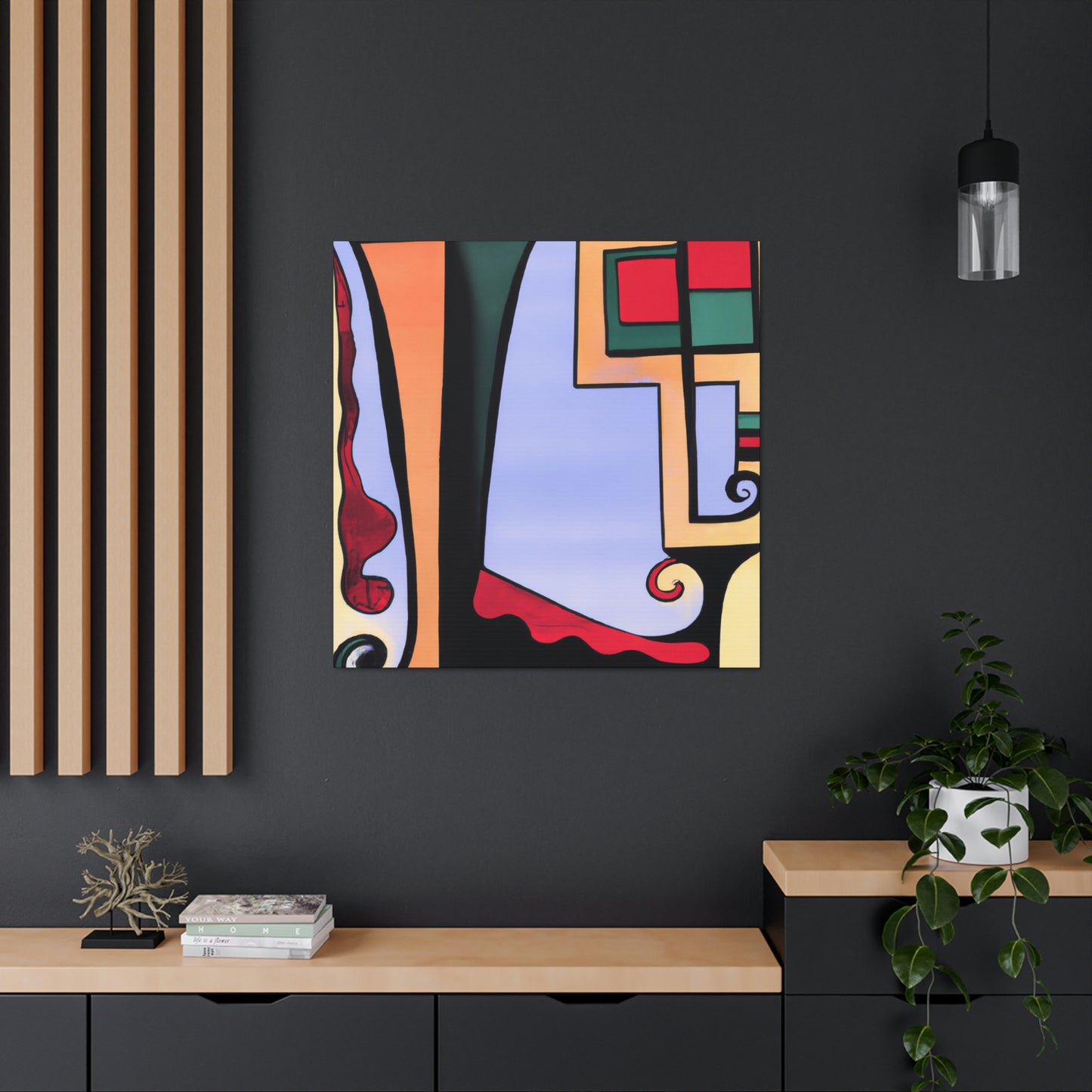 "L. in Deco Splendor" - Canvas