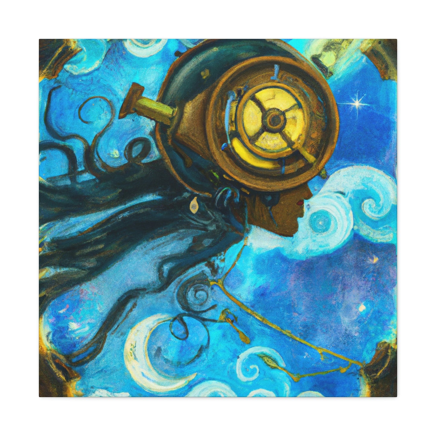 Neptune's Steam Empire - Canvas