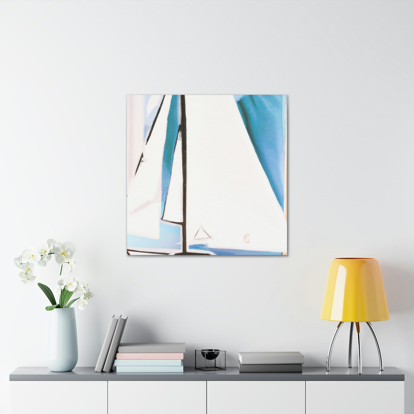 Sailing Into Mystery - Canvas