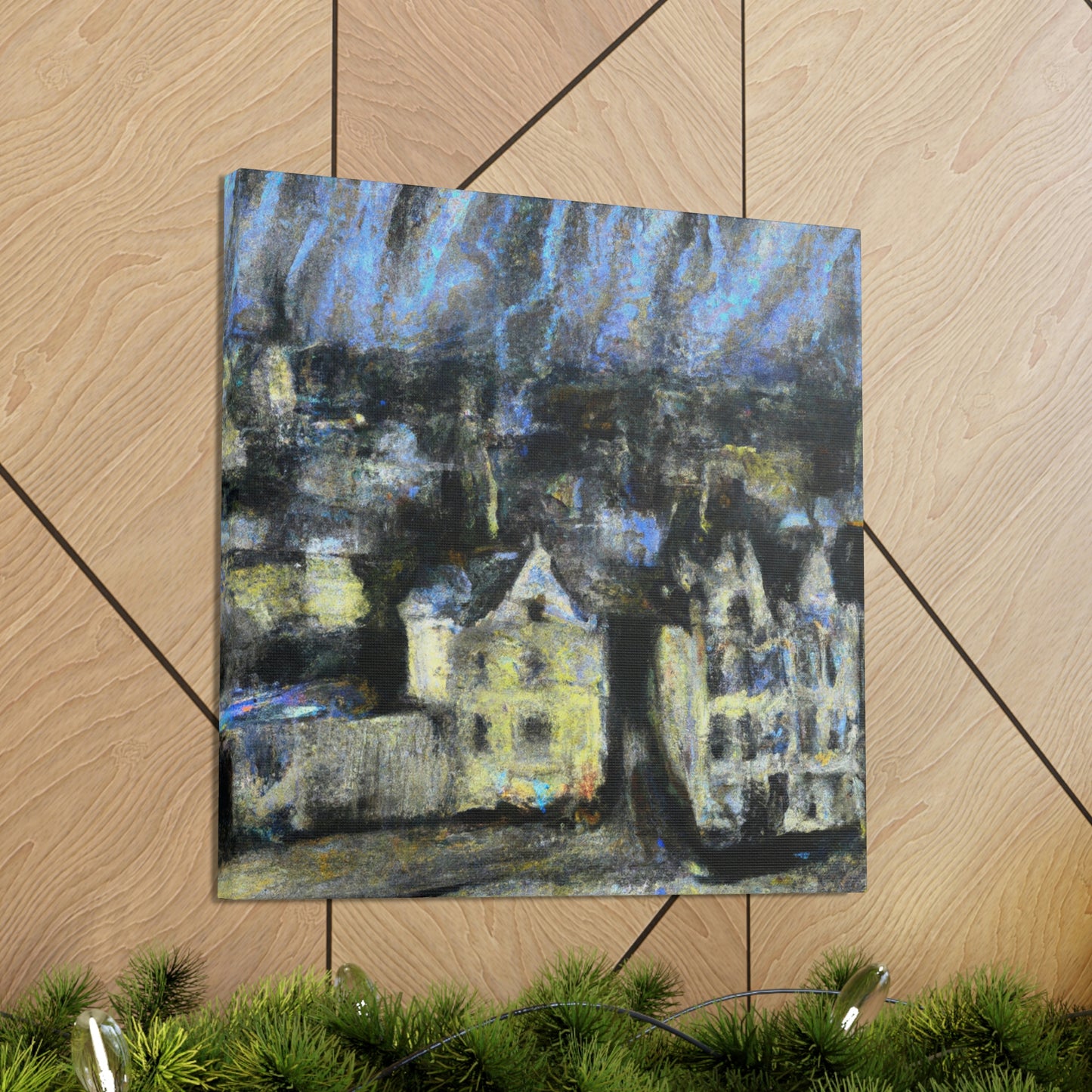 "Victorian Dreamscape Portrayal" - Canvas