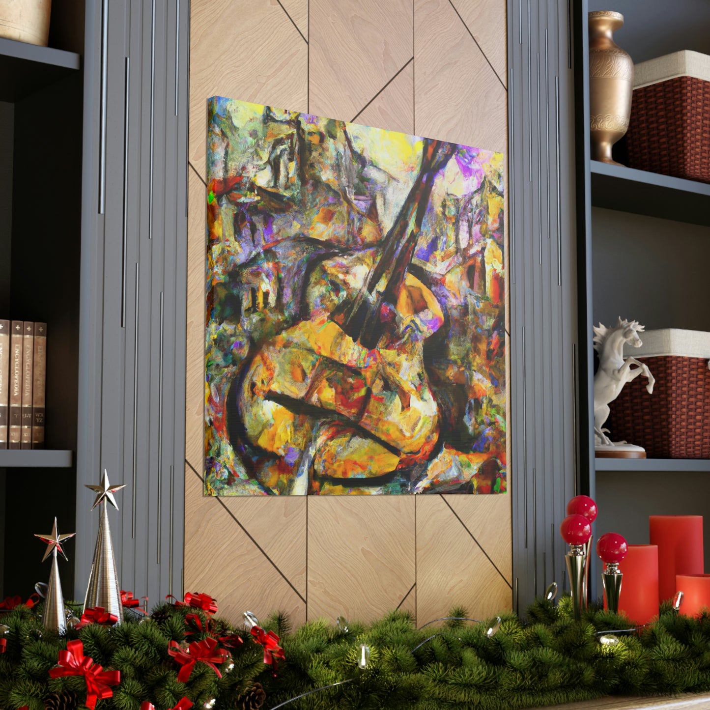 "Mandolin Melodies Music" - Canvas