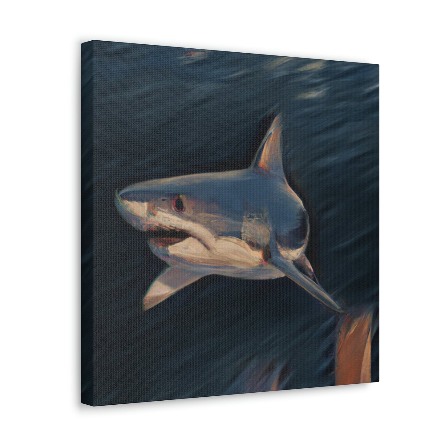 "Shark in the Ocean" - Canvas