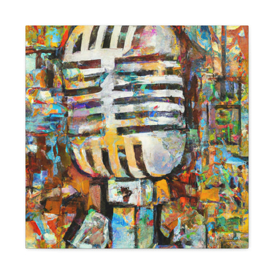 "Sing A Song Microphone" - Canvas