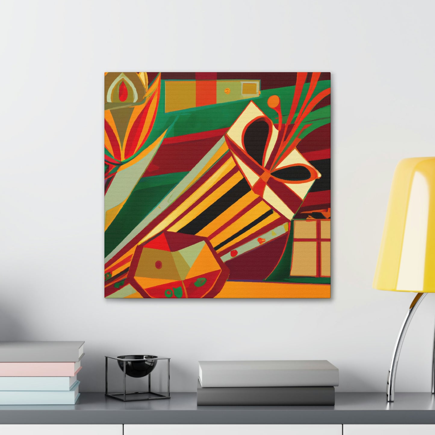 Presents in Art Deco - Canvas