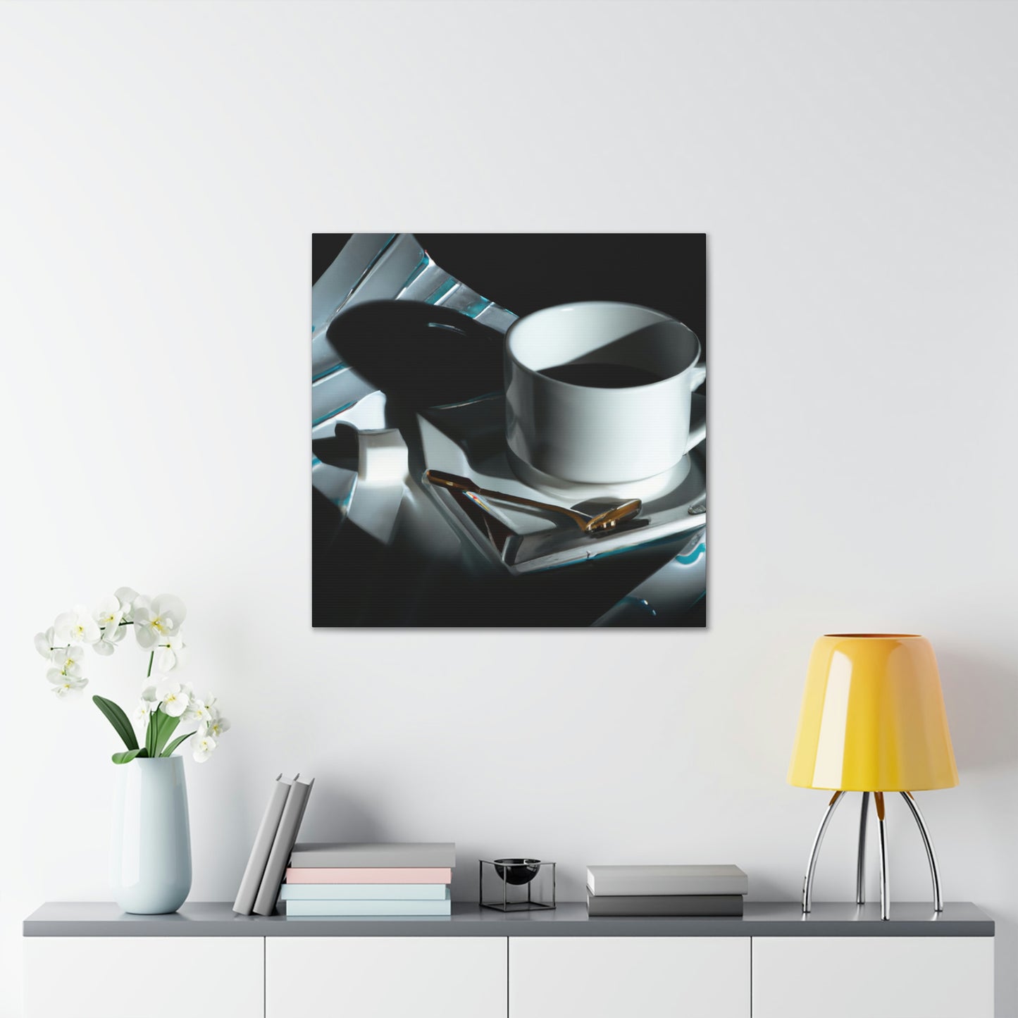 Coffee Cup Bohemian Dreams - Canvas