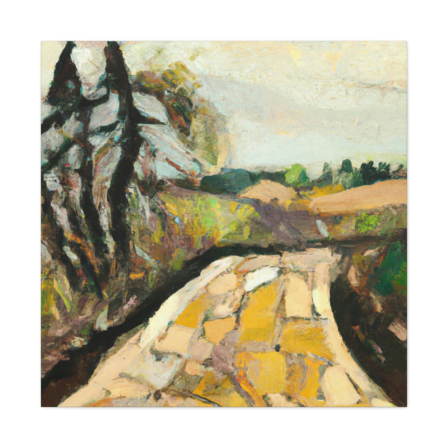 "Path to the Countryside" - Canvas