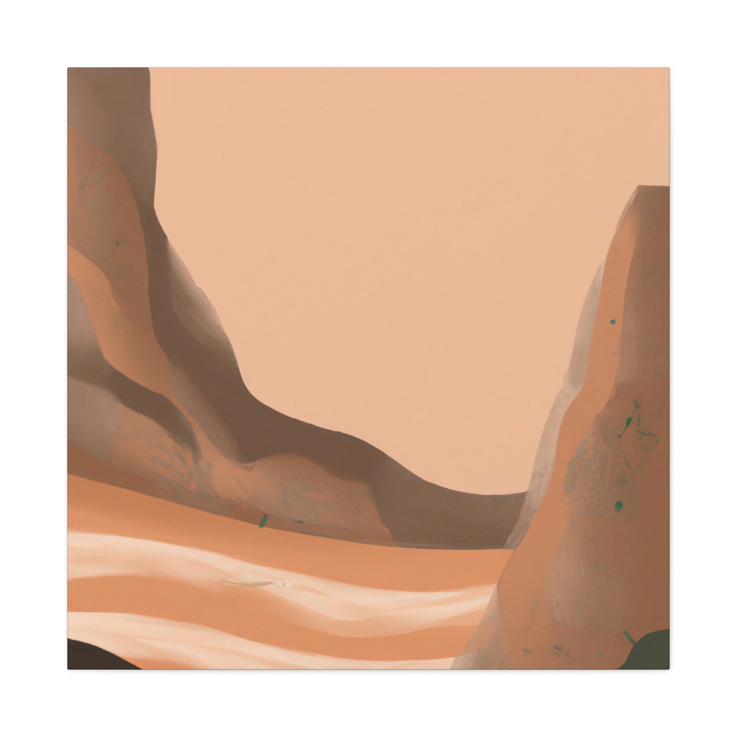 "Canyon of Minimalism" - Canvas