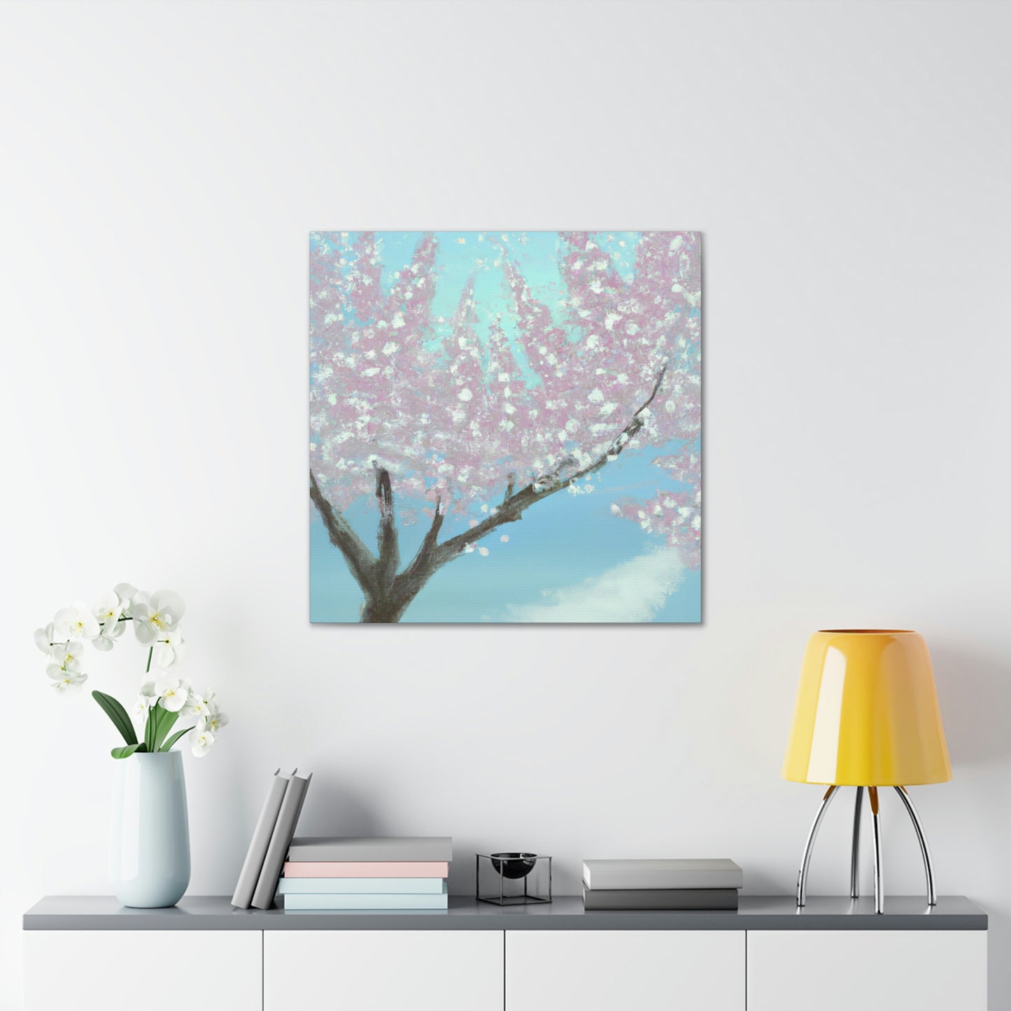 "Cherry Blossom Fantasia" - Canvas