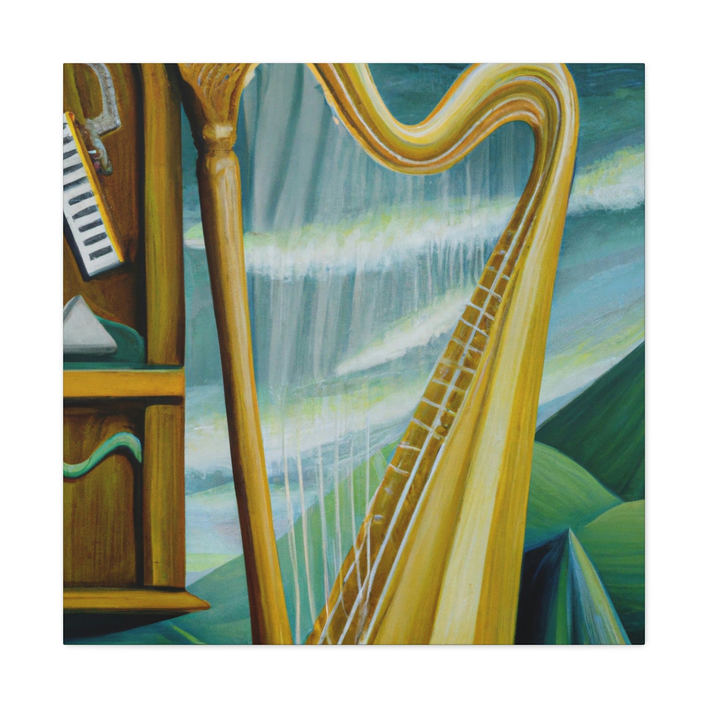 Harp of Dreams Unbound - Canvas