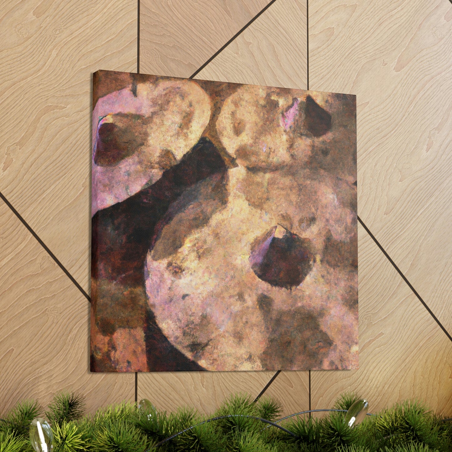 "Cymbal Reflections: Abstract" - Canvas