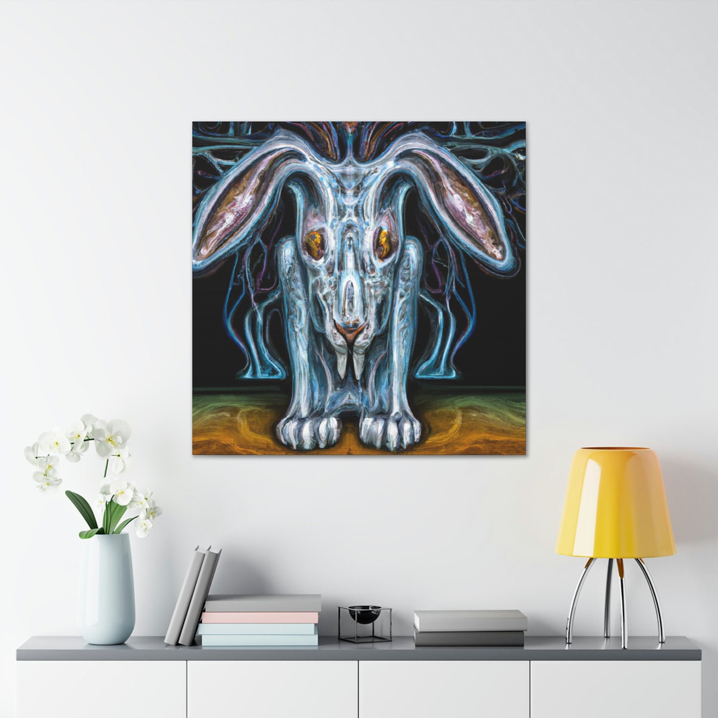 Jackrabbit: Abstract Art - Canvas