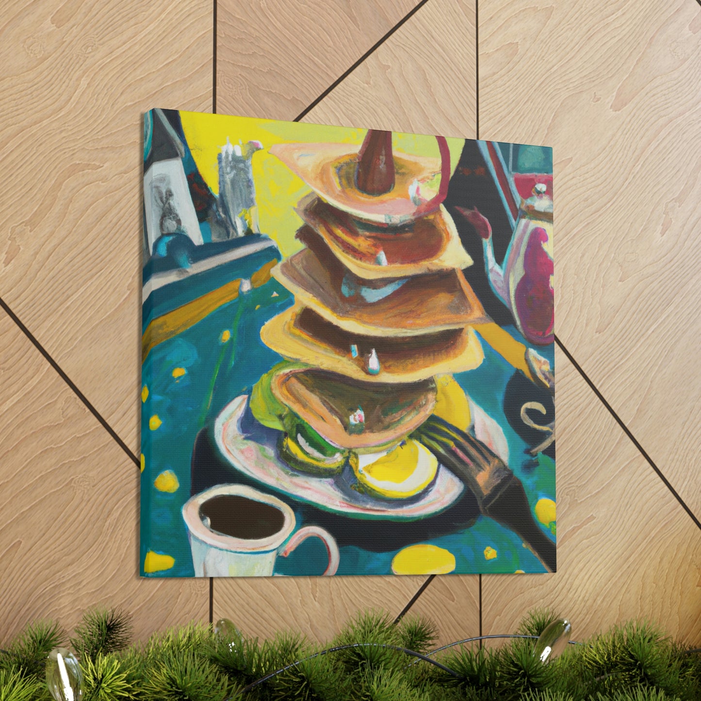 "Pancakes in Surrealism" - Canvas