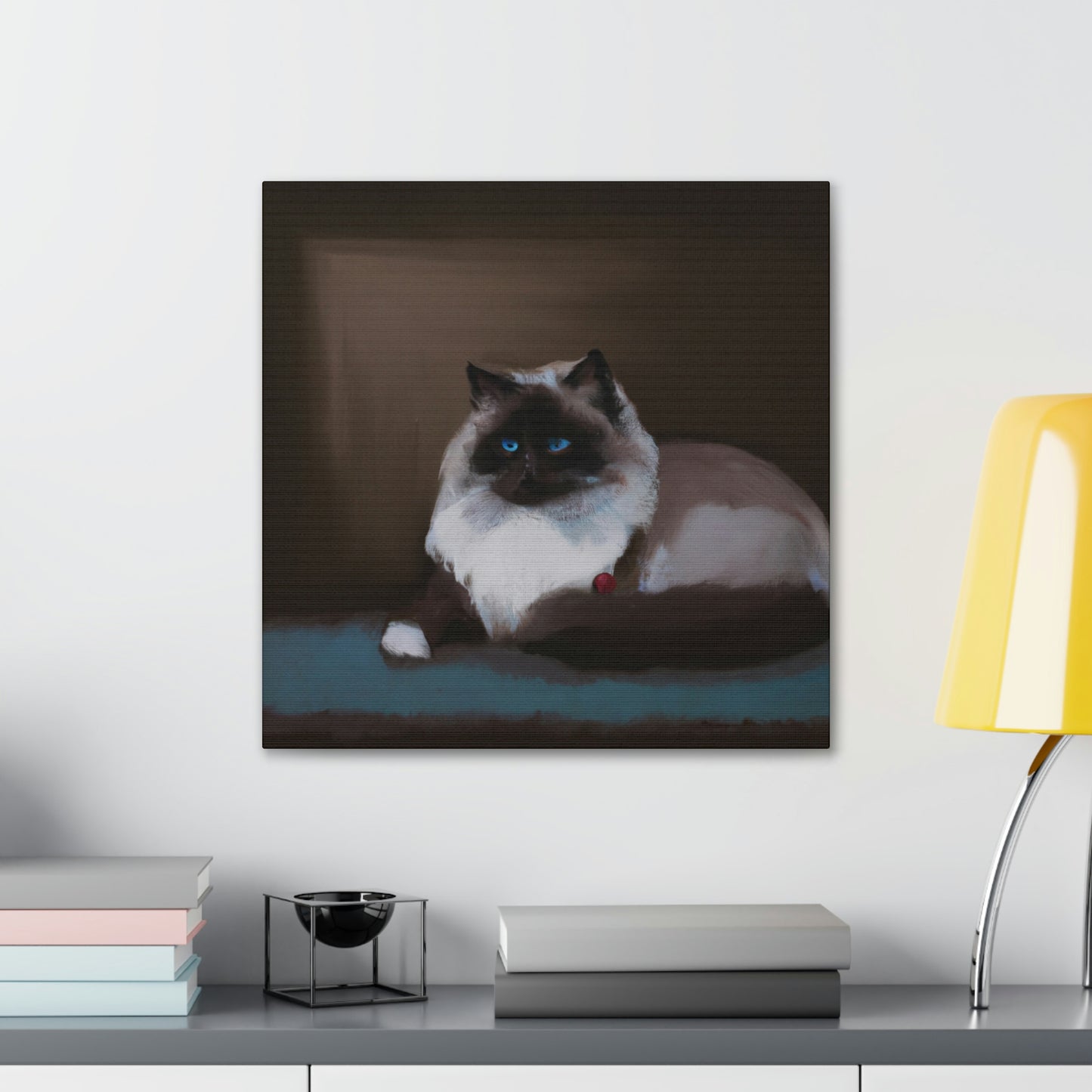 "Ragdoll: Minimalist Beauty" - Canvas