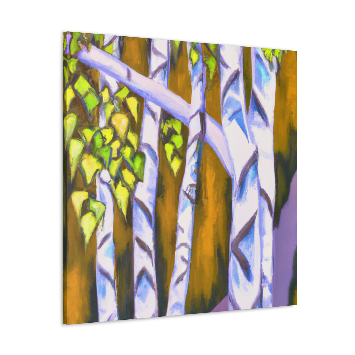 Birch Tree Splendor - Canvas