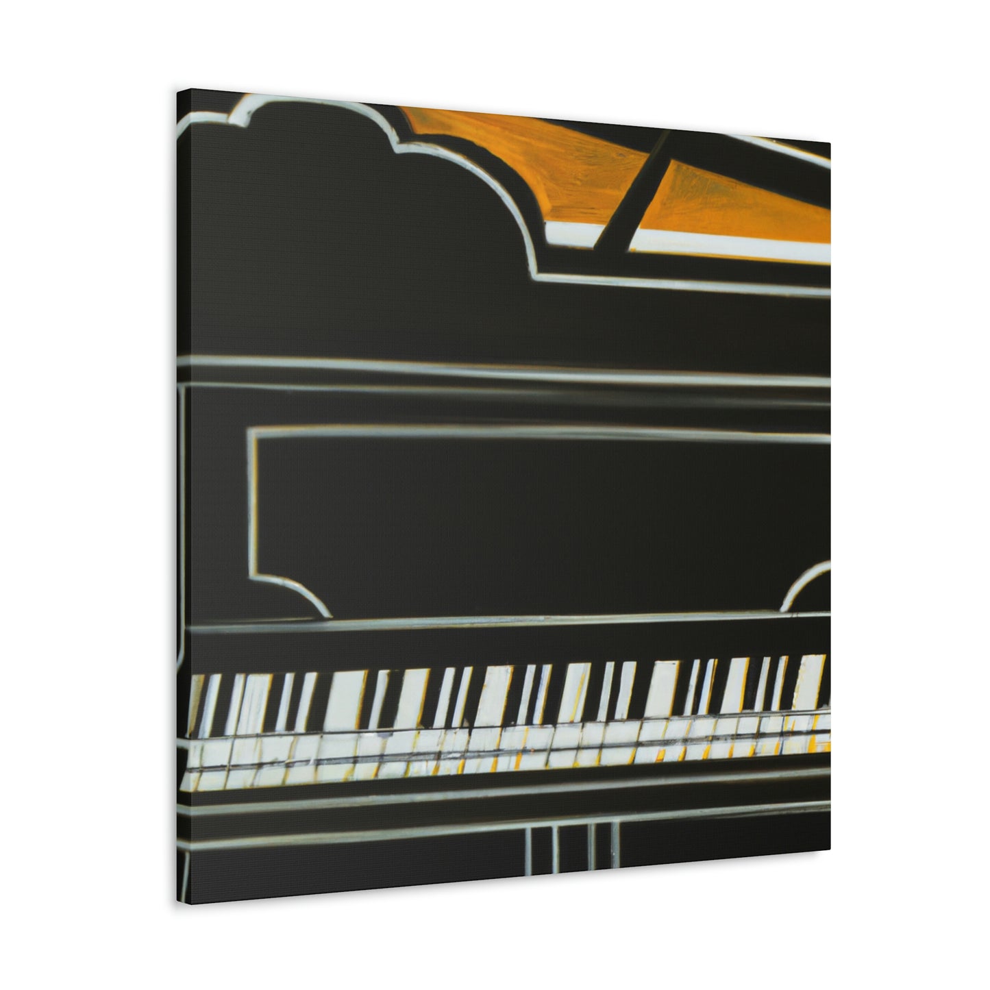 "Piano of Silken Strings" - Canvas