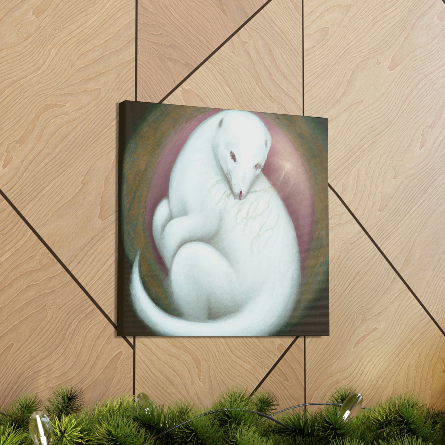 Ermine in Eternity - Canvas