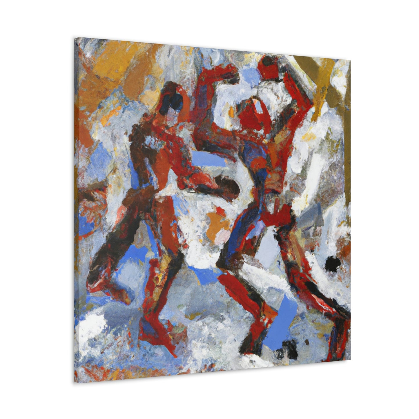 "A Boxing Expressionism" - Canvas