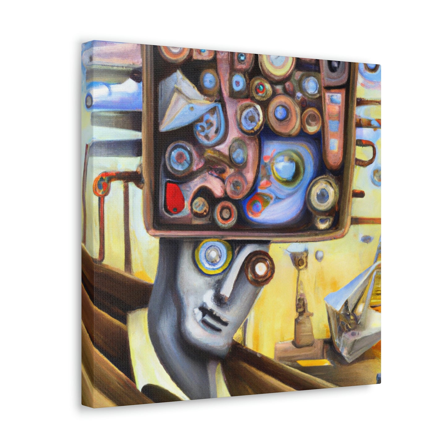 "Mechanical Surrealism Dream" - Canvas