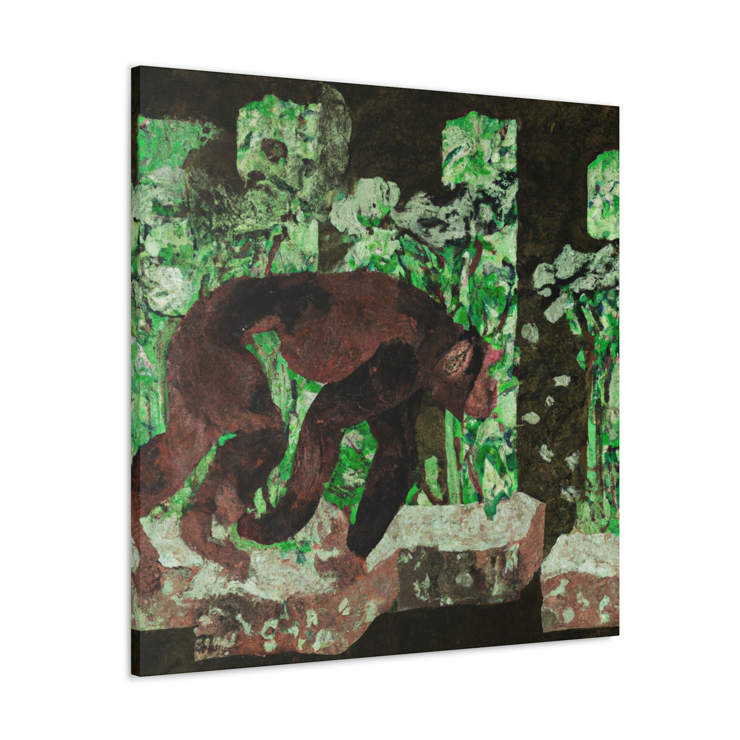 Chimpanzee Art Deco - Canvas