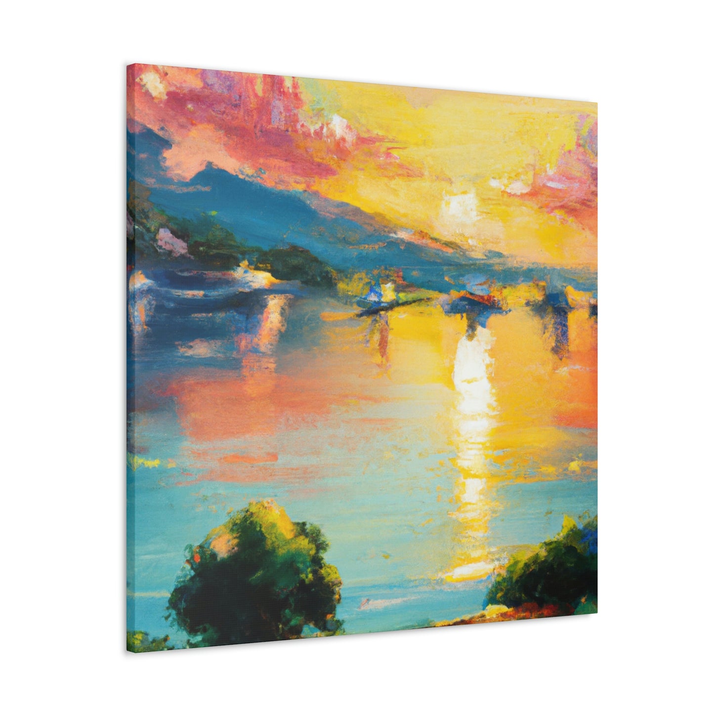 Radiant Reflections of Joy - Canvas