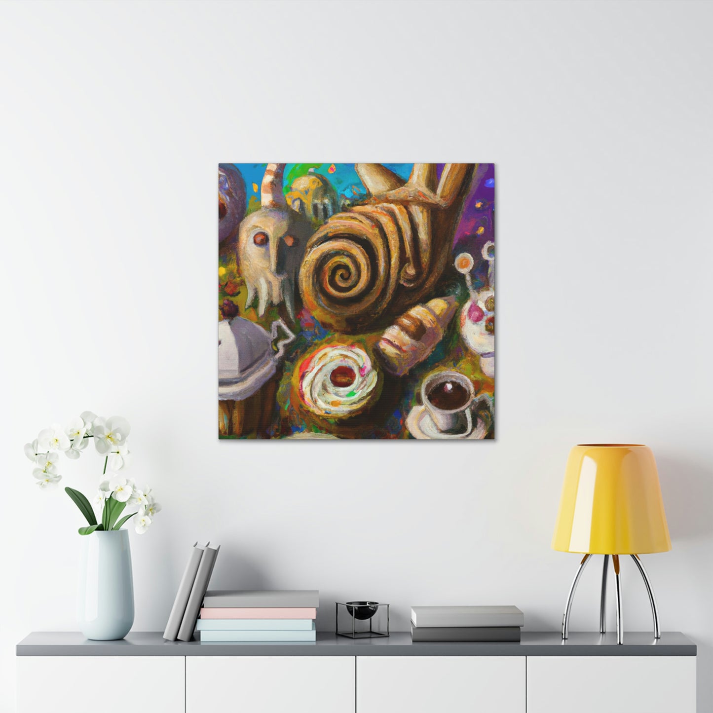 Sweet Dreams of Pastry - Canvas