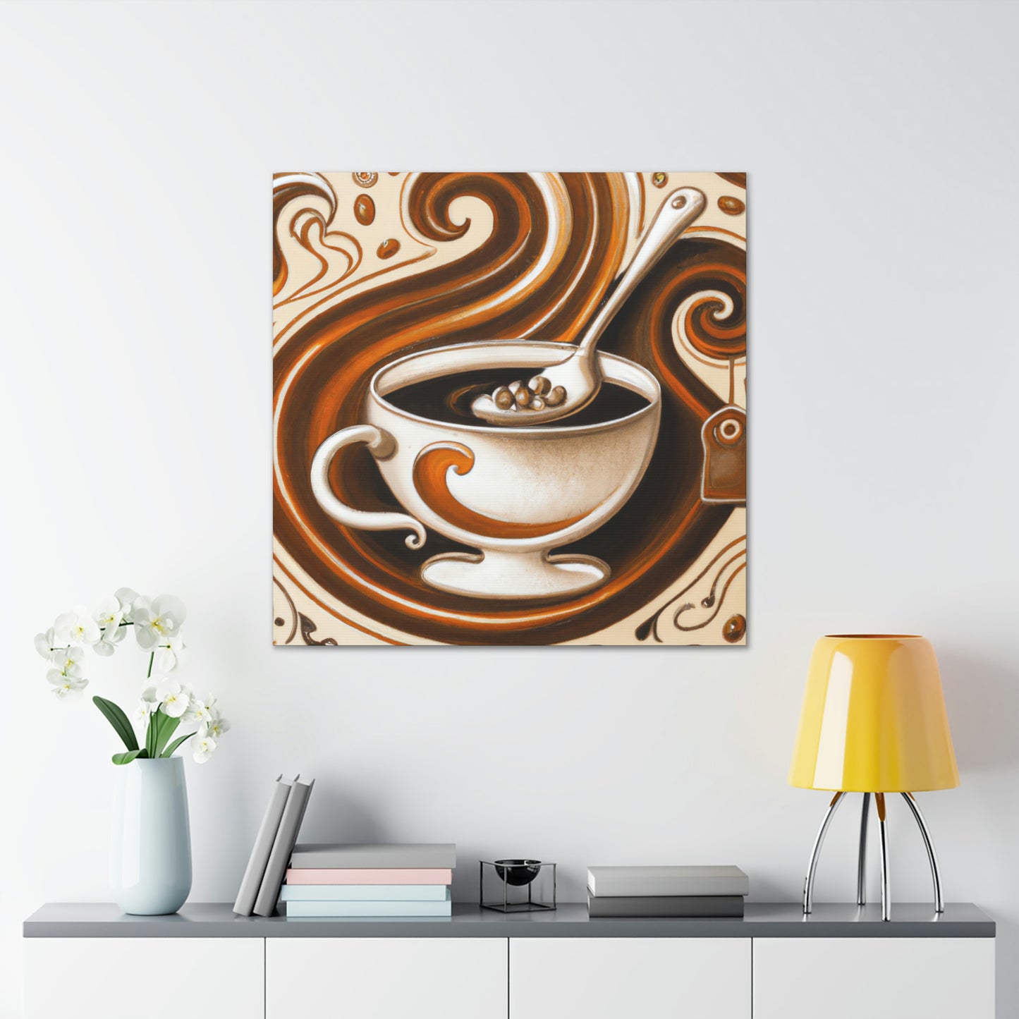 "Coffee for the Ancients" - Canvas