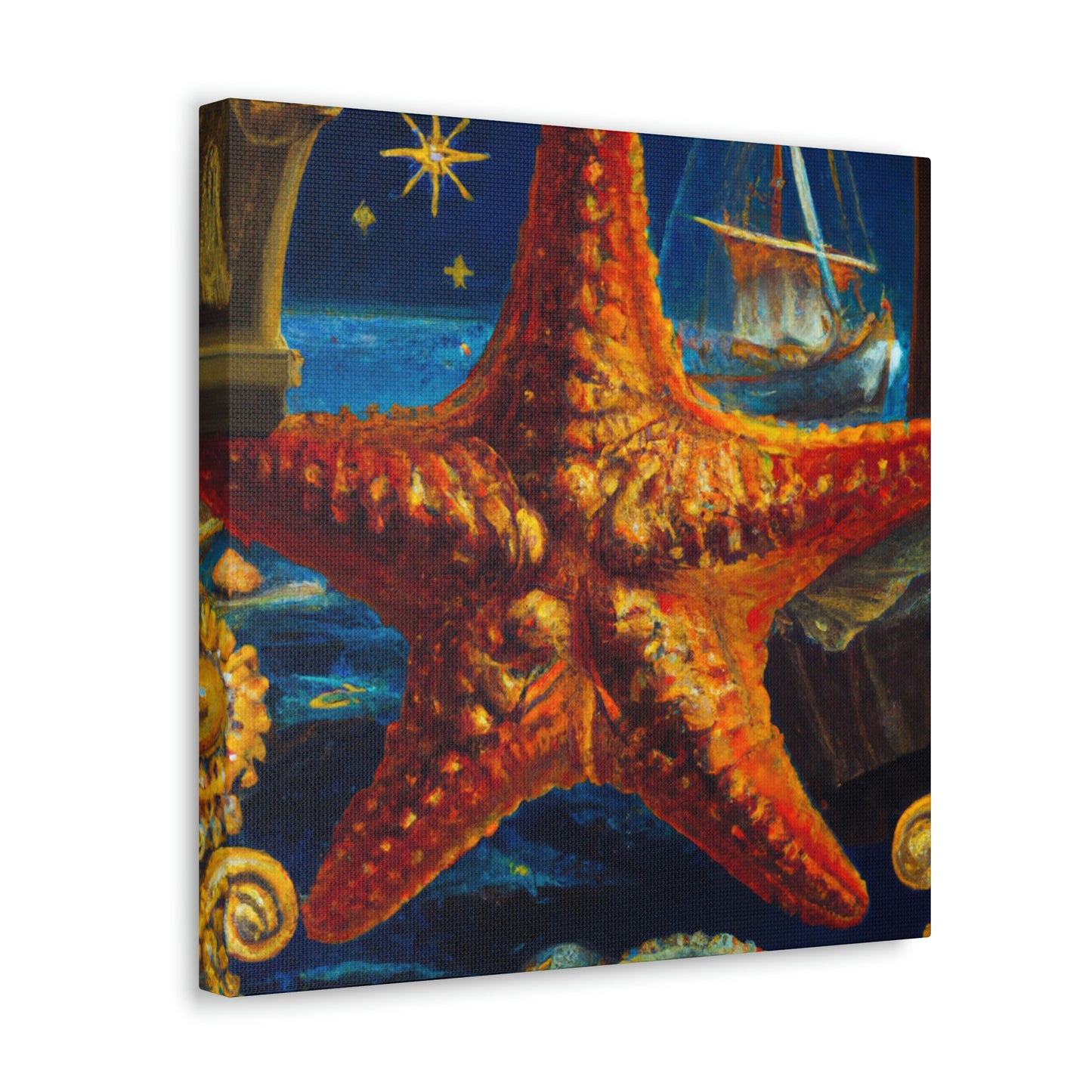 Nautical Starfish - Canvas - Canvas