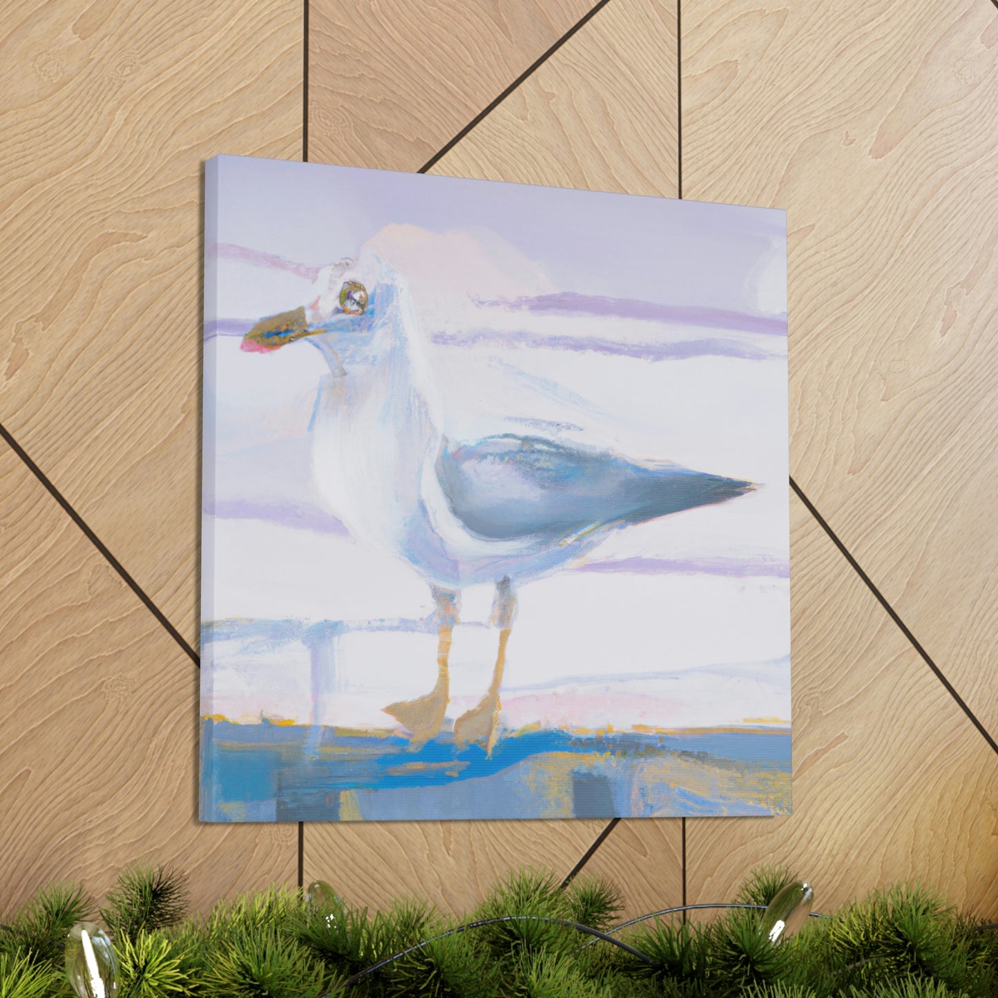 Sea's Glorious Gull - Canvas