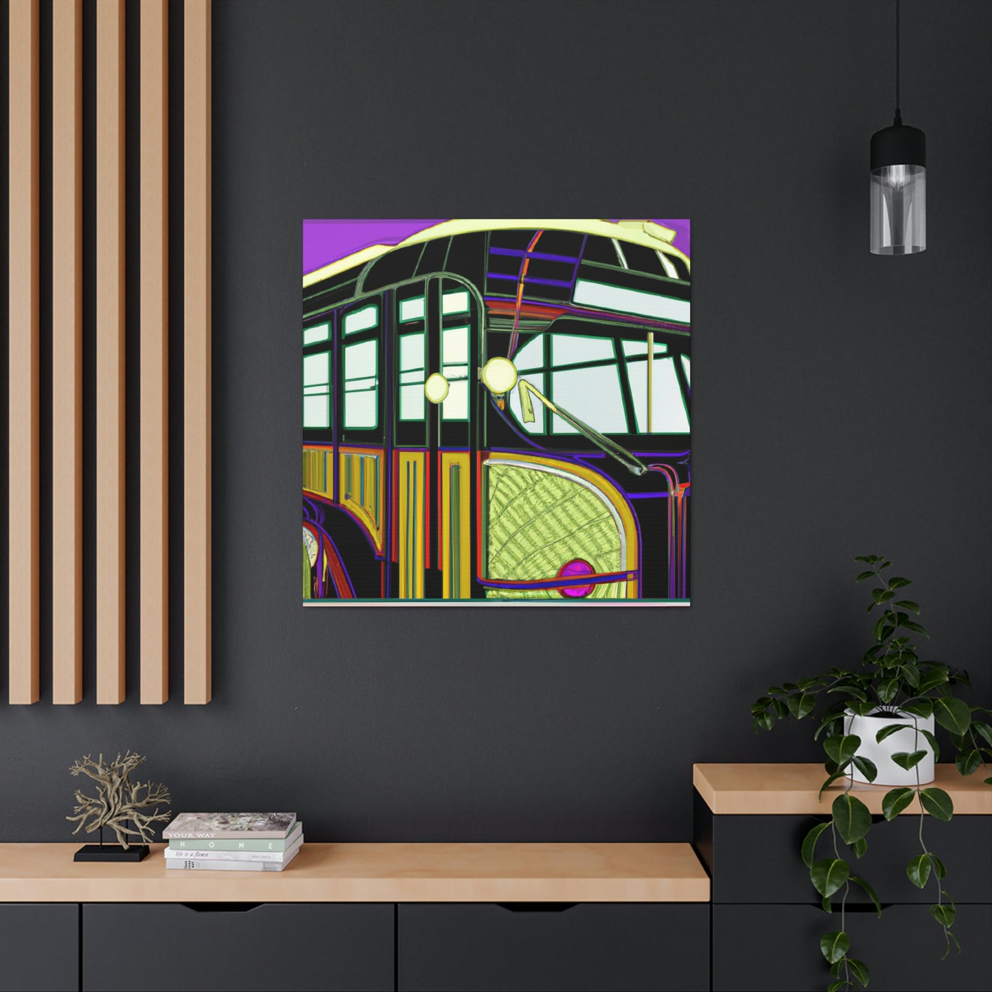 Bus of the Jazz Age - Canvas