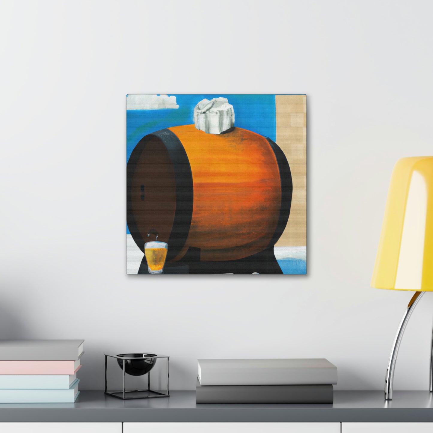 Whiskey Barrell Dreaming - Canvas