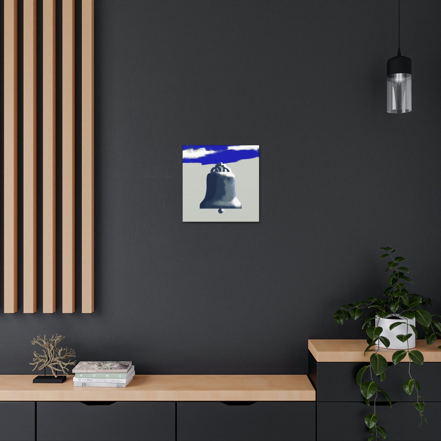 "Liberty Bell Minimalism" - Canvas