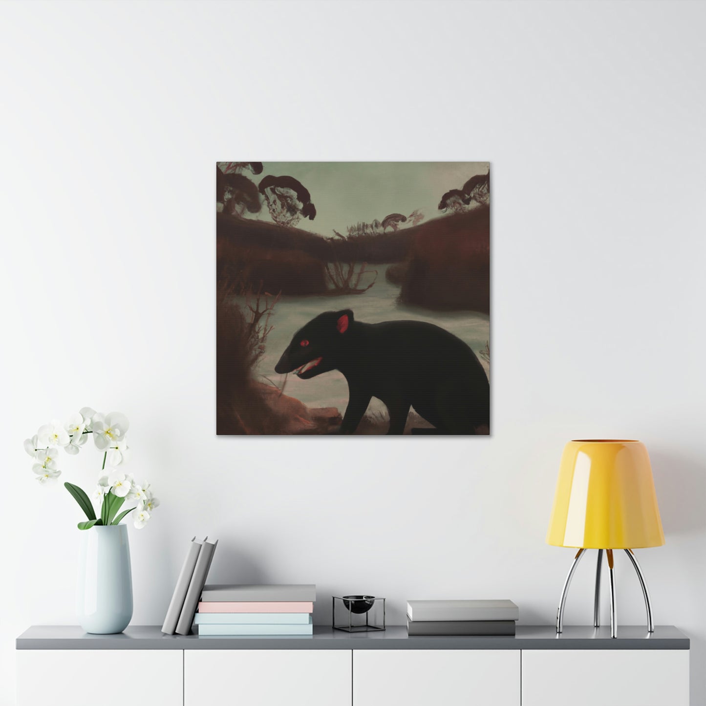 Devil in Tasmanian Land - Canvas