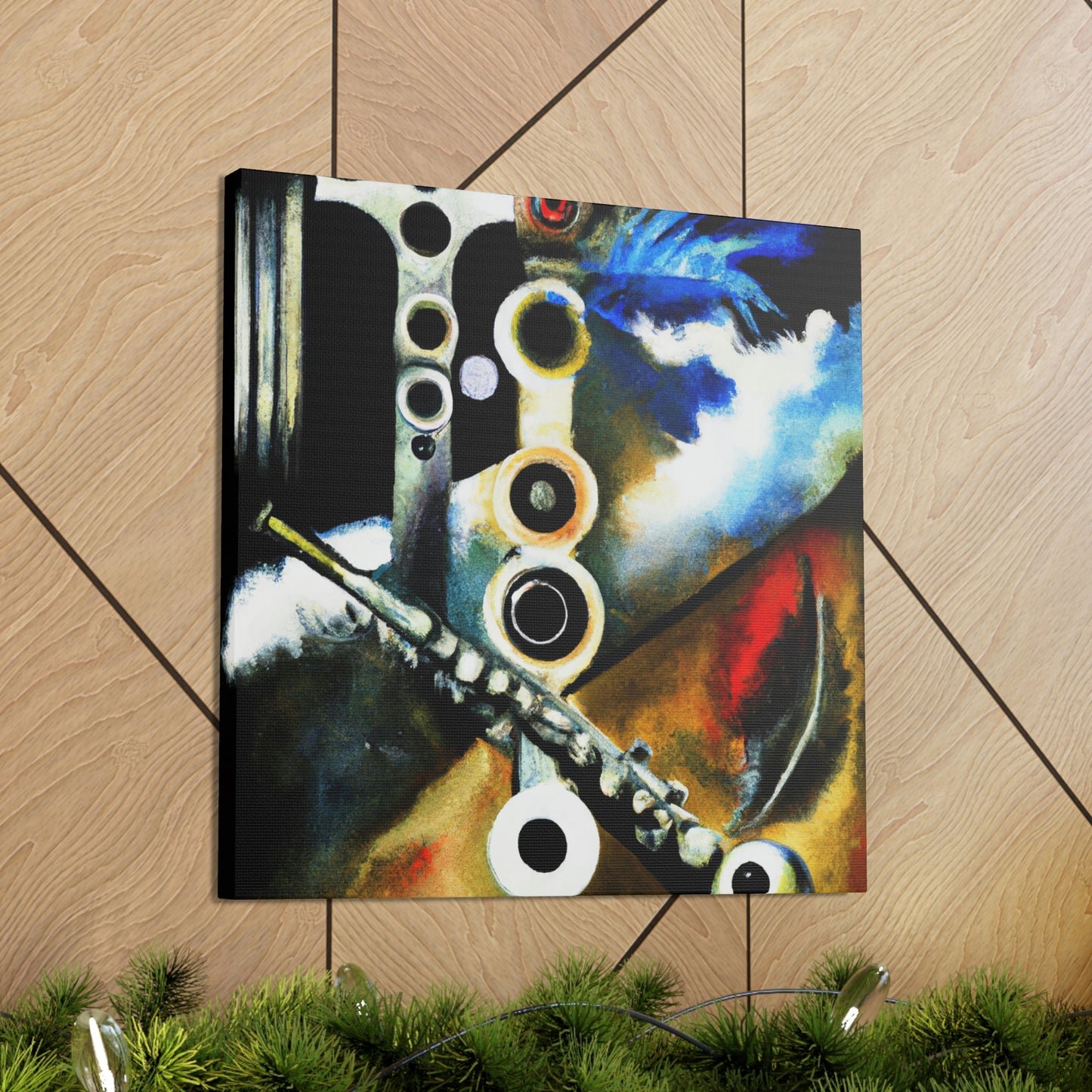 "Flute: A Muse" - Canvas