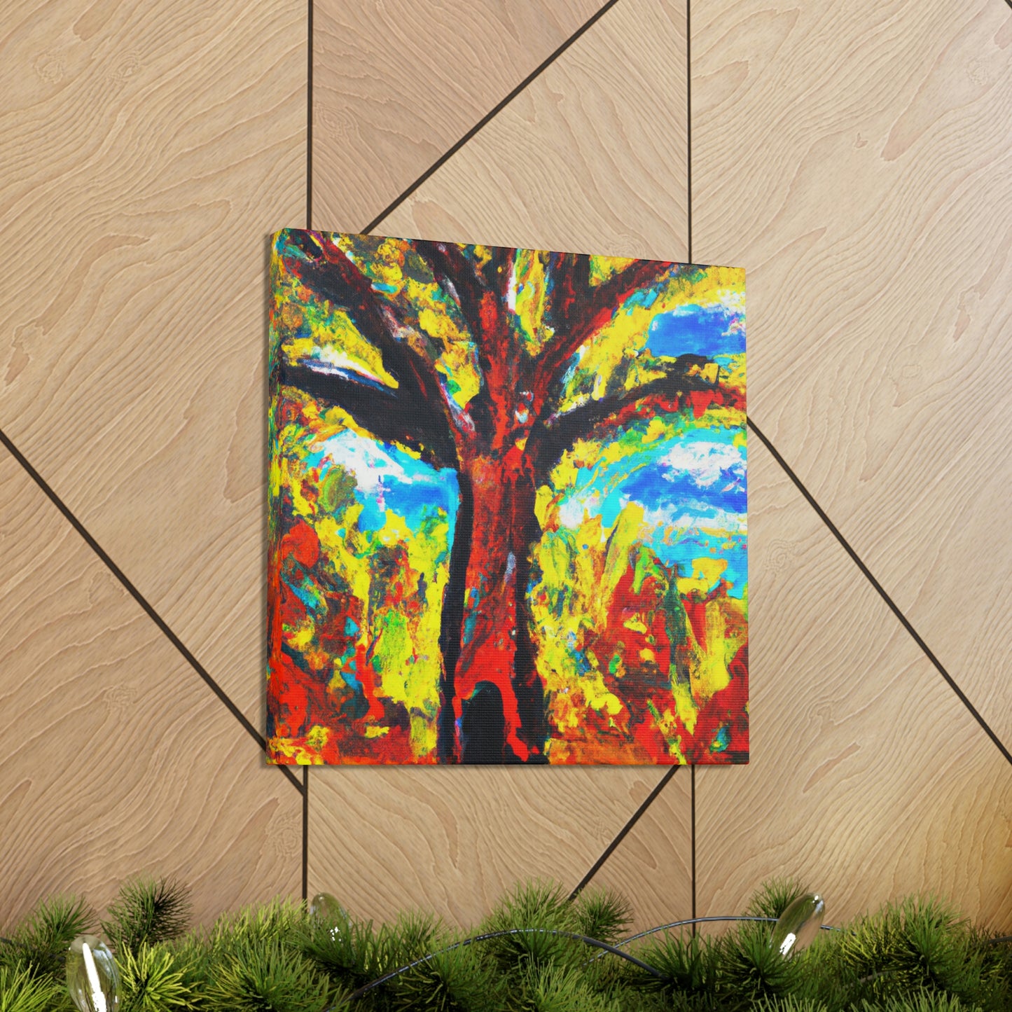 Oak Tree Reconciled - Canvas