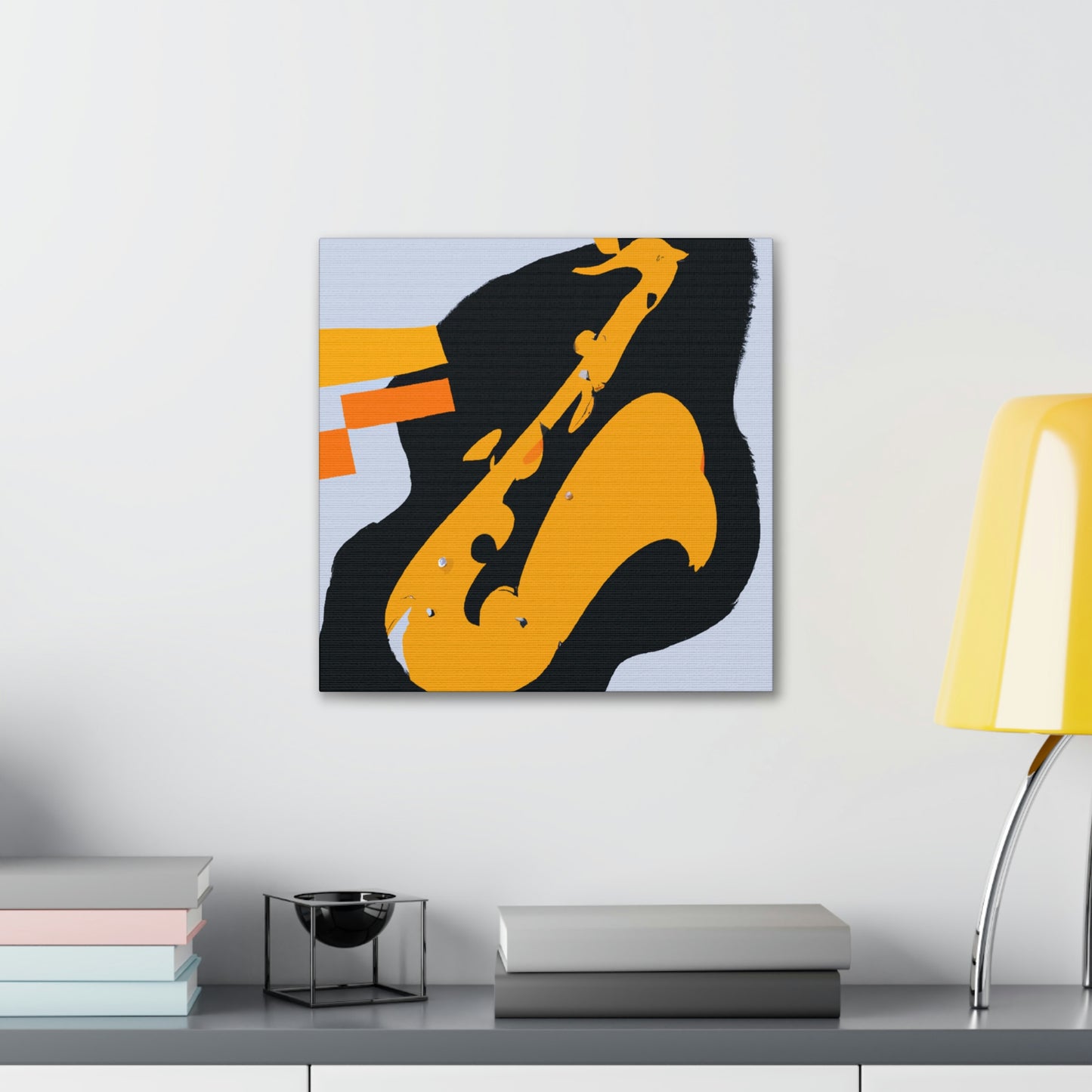 Sax and Simplicity. - Canvas