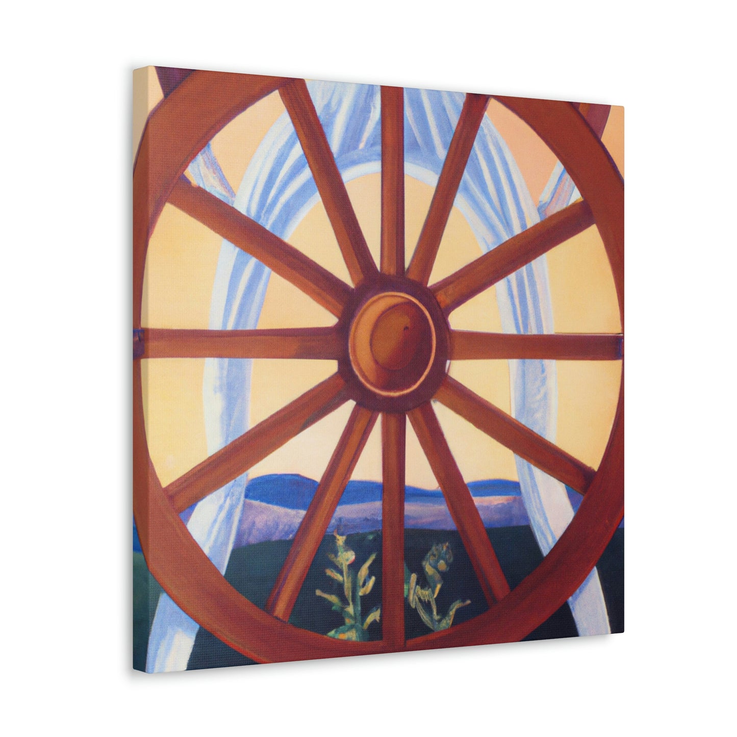 "Wheel of Timelessness" - Canvas