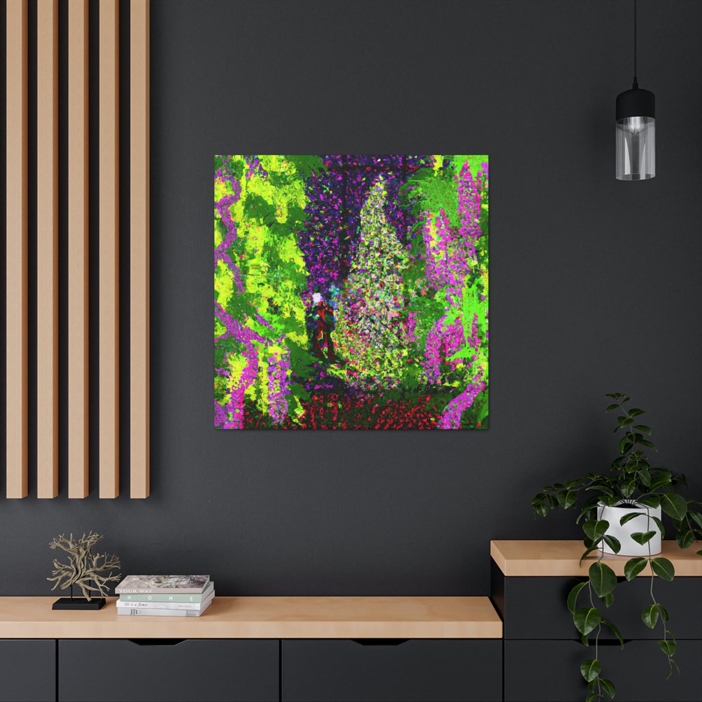 "Wisteria: A Vision" - Canvas