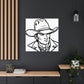 Cowboy Hat Neoclassicism - Canvas