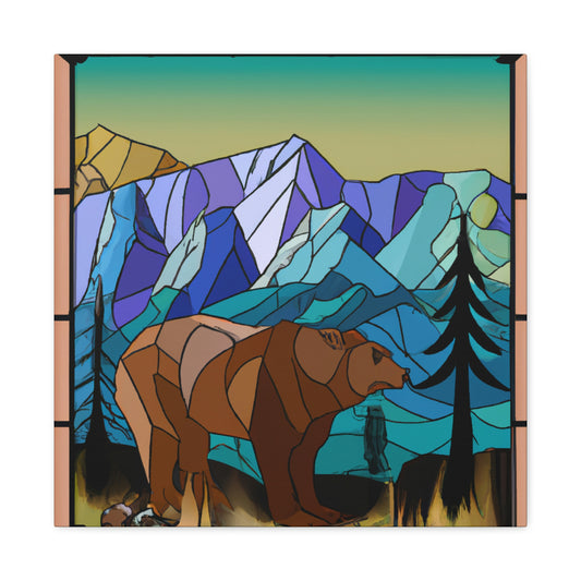 Bear of Gleaming Gold - Canvas