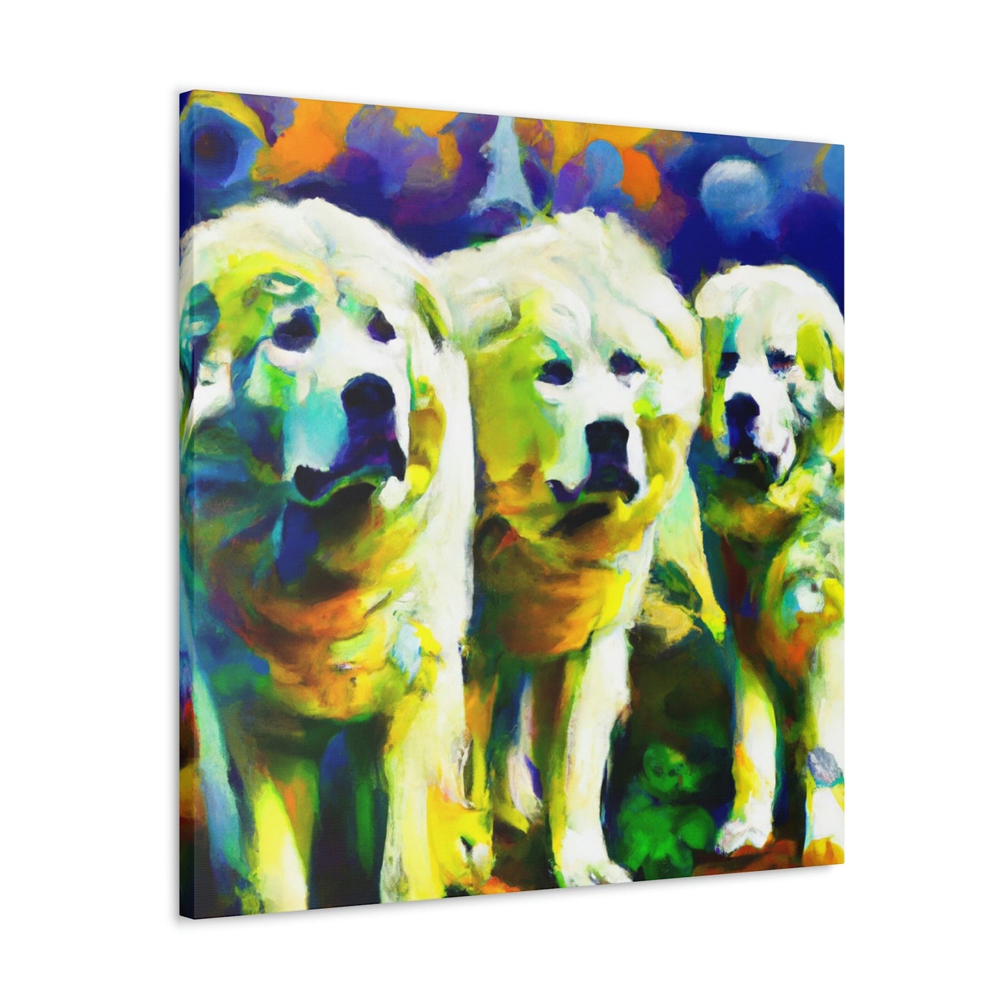 Great Pyrenees Mystery - Canvas