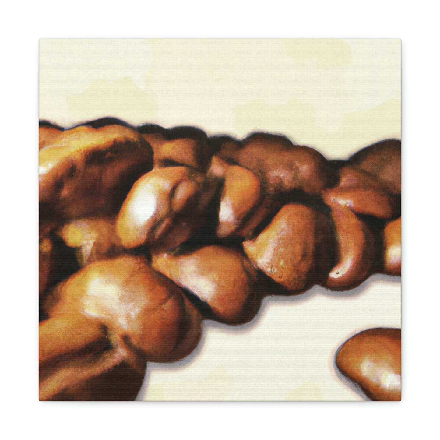 Coffee Beans in Neoclassicism - Canvas