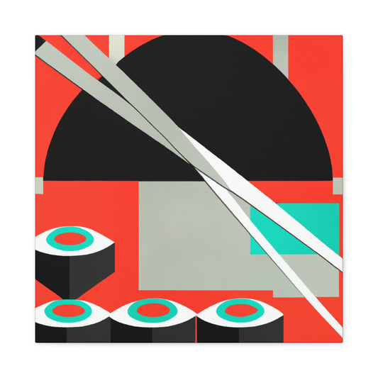 "Sushi Art Deco Dream" - Canvas