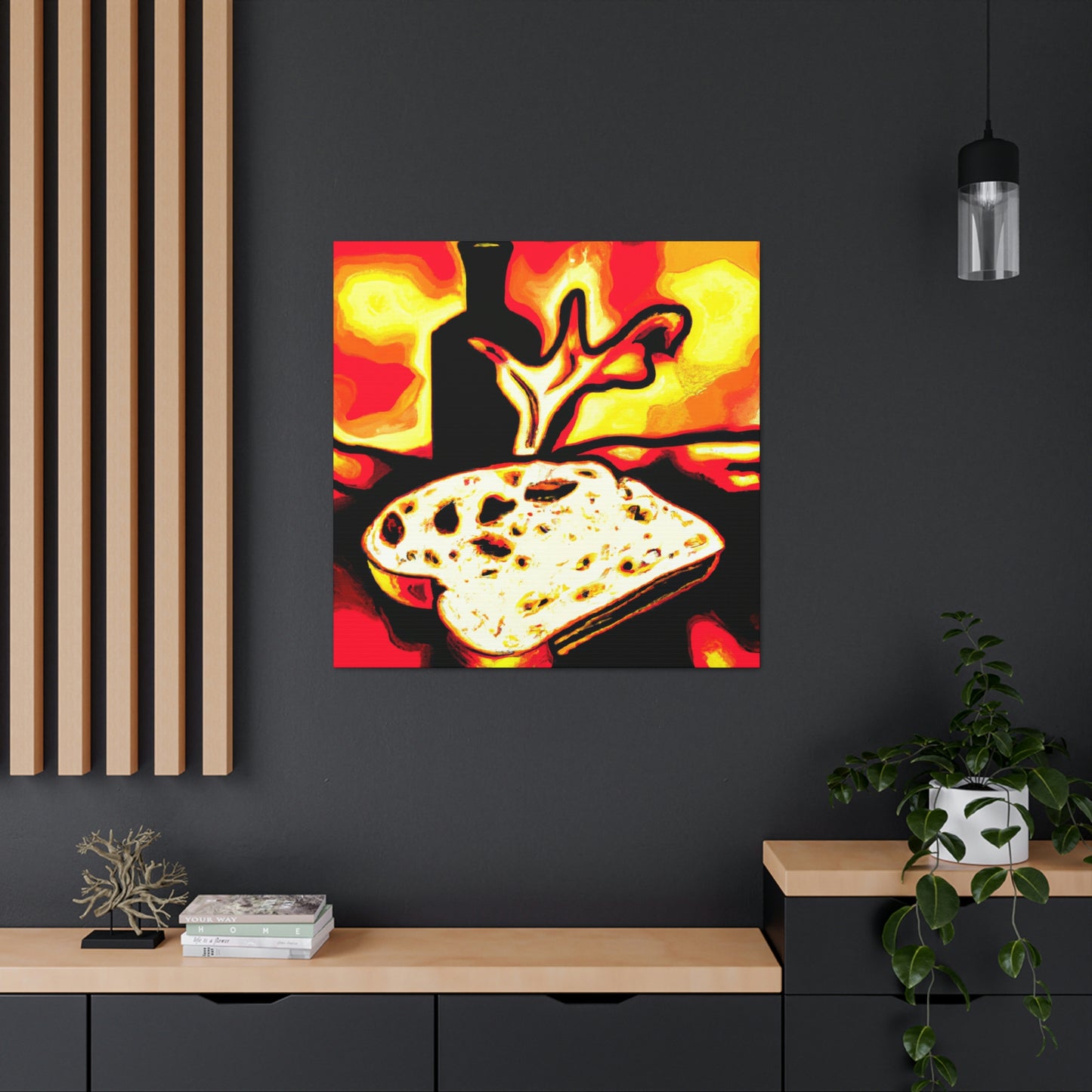 "Bread in Pop Style" - Canvas