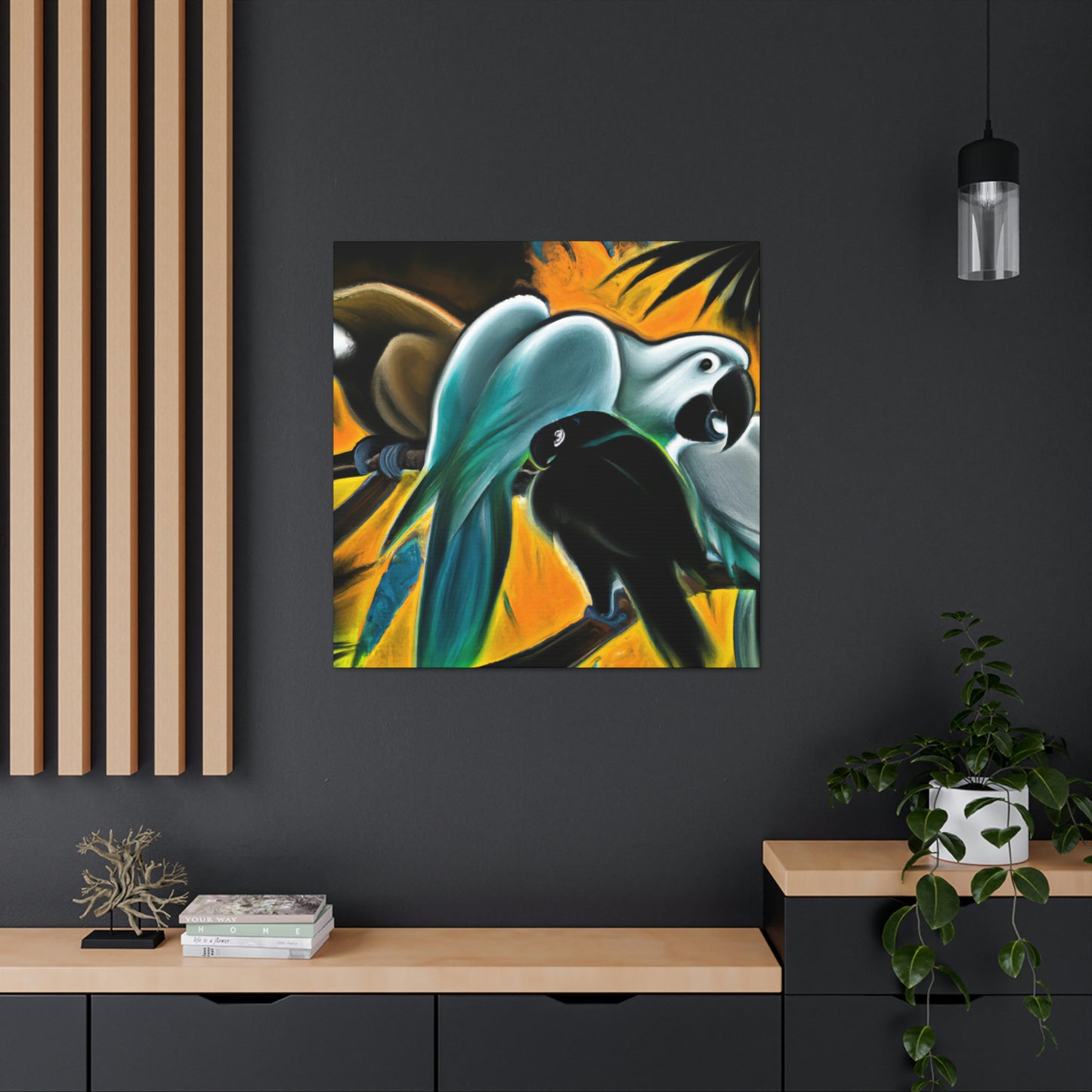 Macaw Mirage Surreal - Canvas