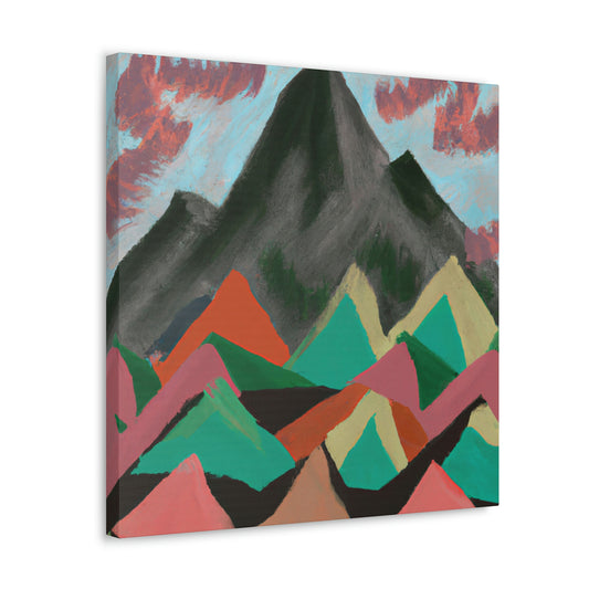 Mountain Majesty Mosaic - Canvas