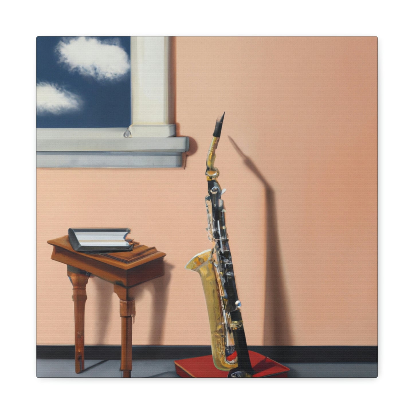 "Clarinet in Simplicity" - Canvas