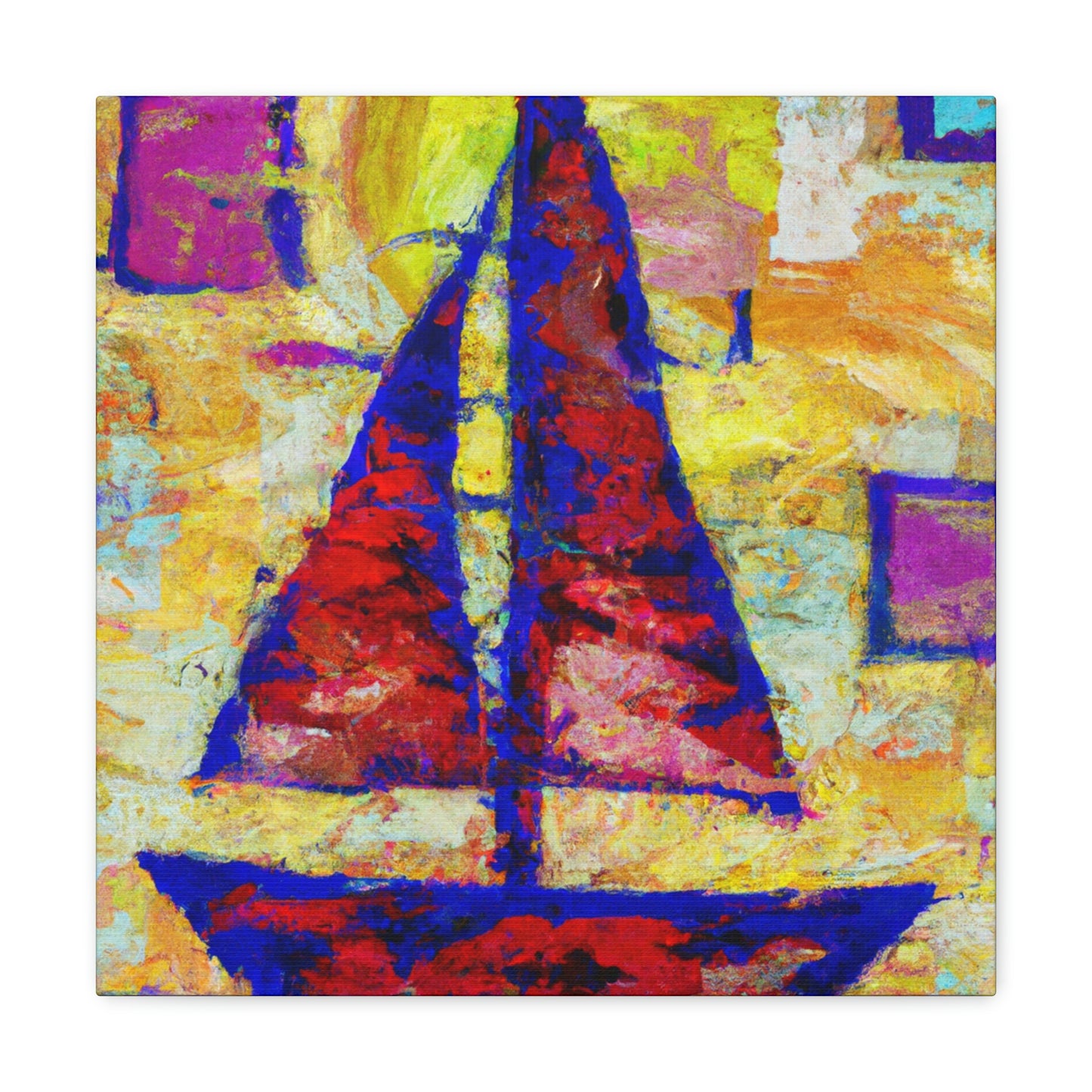 Sailboat on the Horizon - Canvas