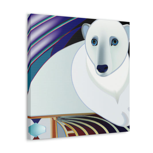 Ermine's Shining Splendor - Canvas